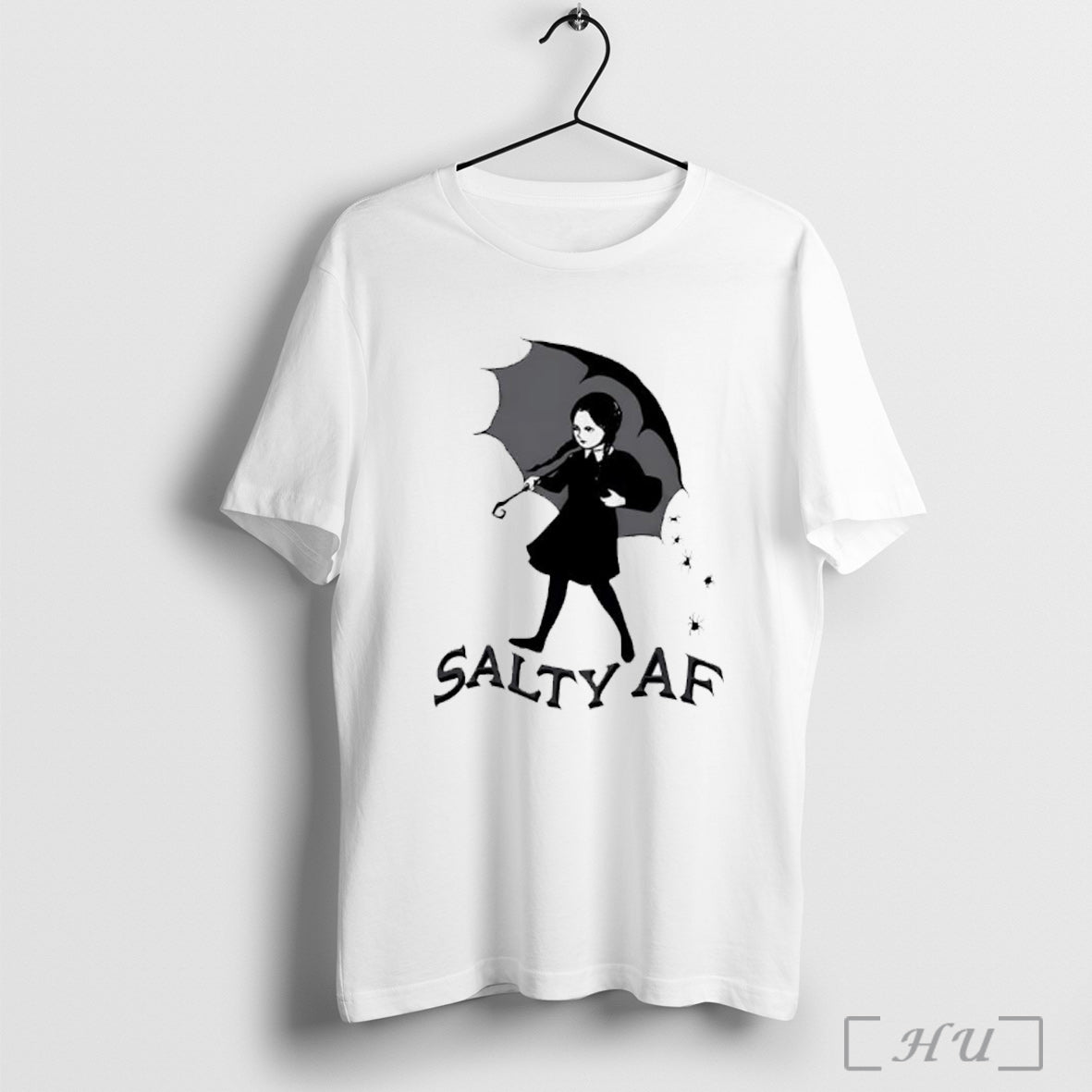 Officials Wednesday Addams Salty Af Graphic T Shirt Unisex T-shirt, Sweatshirt, Hoodie, Long Sleeve Tee - T-Shirt, Sweatshirt, Hoodie