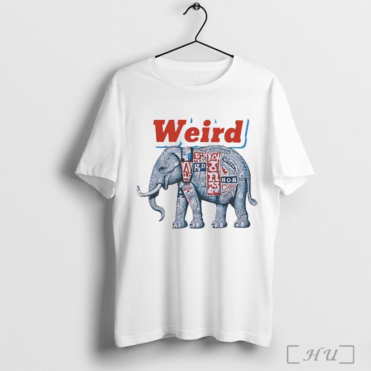 Officials Weird Elephant White T Shirt Unisex T-shirt, Sweatshirt, Hoodie, Long Sleeve Tee - T-Shirt, Sweatshirt, Hoodie