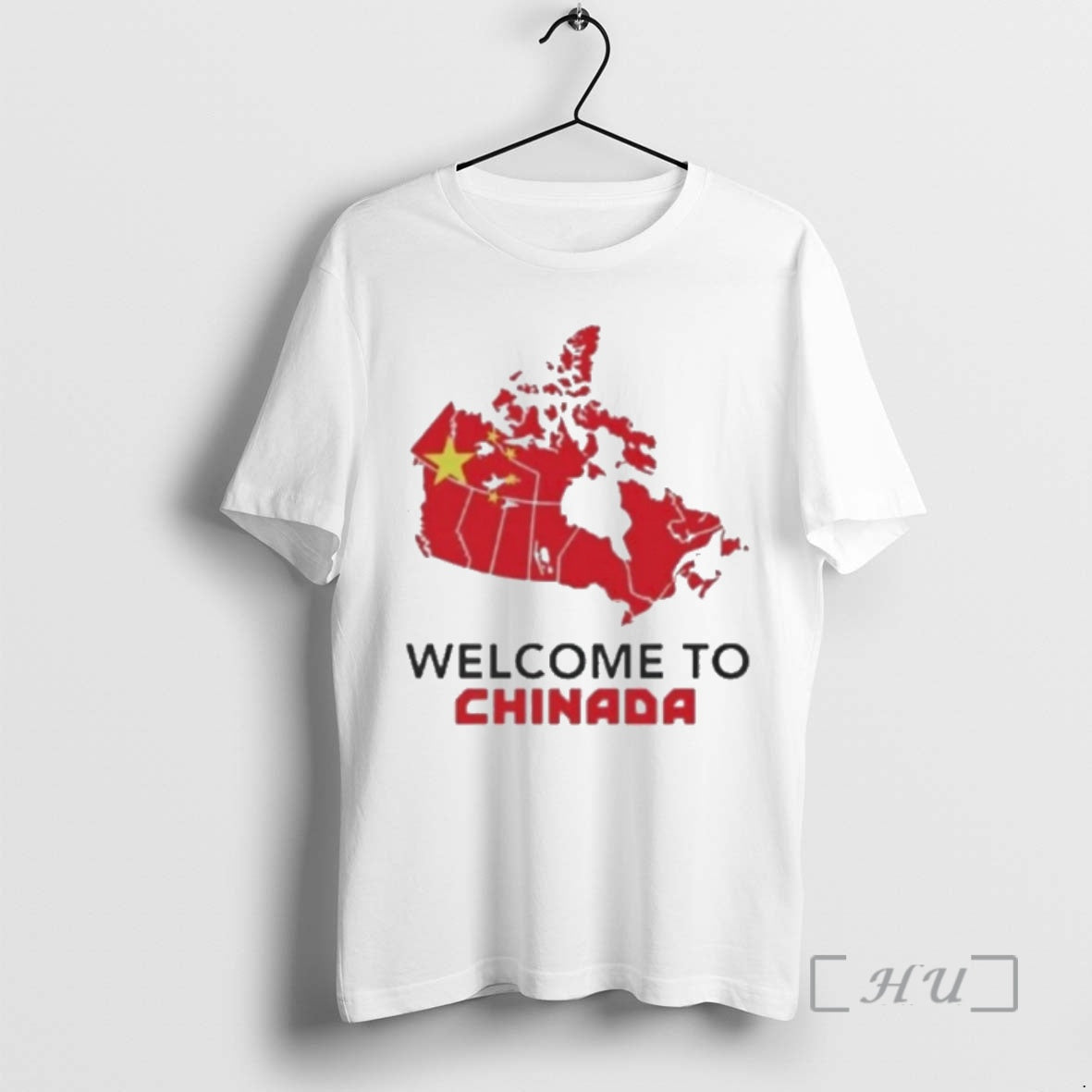 Officials Welcome To Chinada China X Canada Map - T-Shirt, Sweatshirt, Hoodie