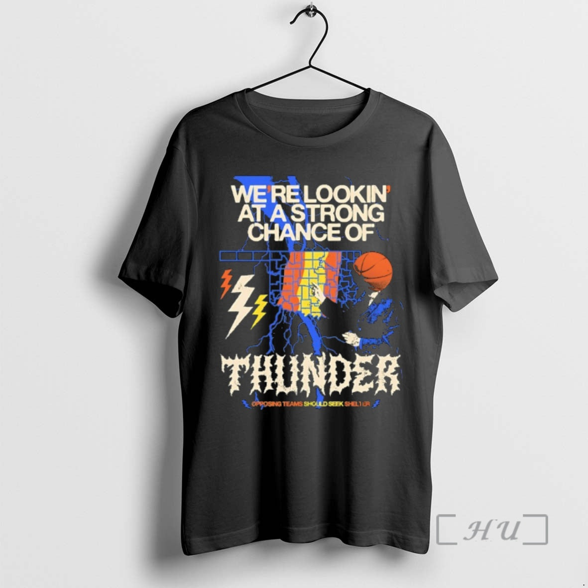 Officials Were Lookin At A Strong Chance Of Thunder Unisex T-shirt, Sweatshirt, Hoodie, Long Sleeve Tee - T-Shirt, Sweatshirt, Hoodie