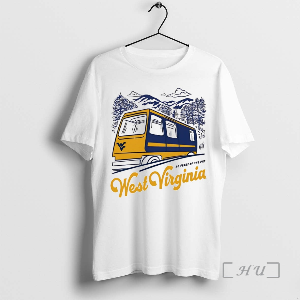 Officials West Virginia Mountaineers 50th Anniversary Prt - T-Shirt, Sweatshirt, Hoodie