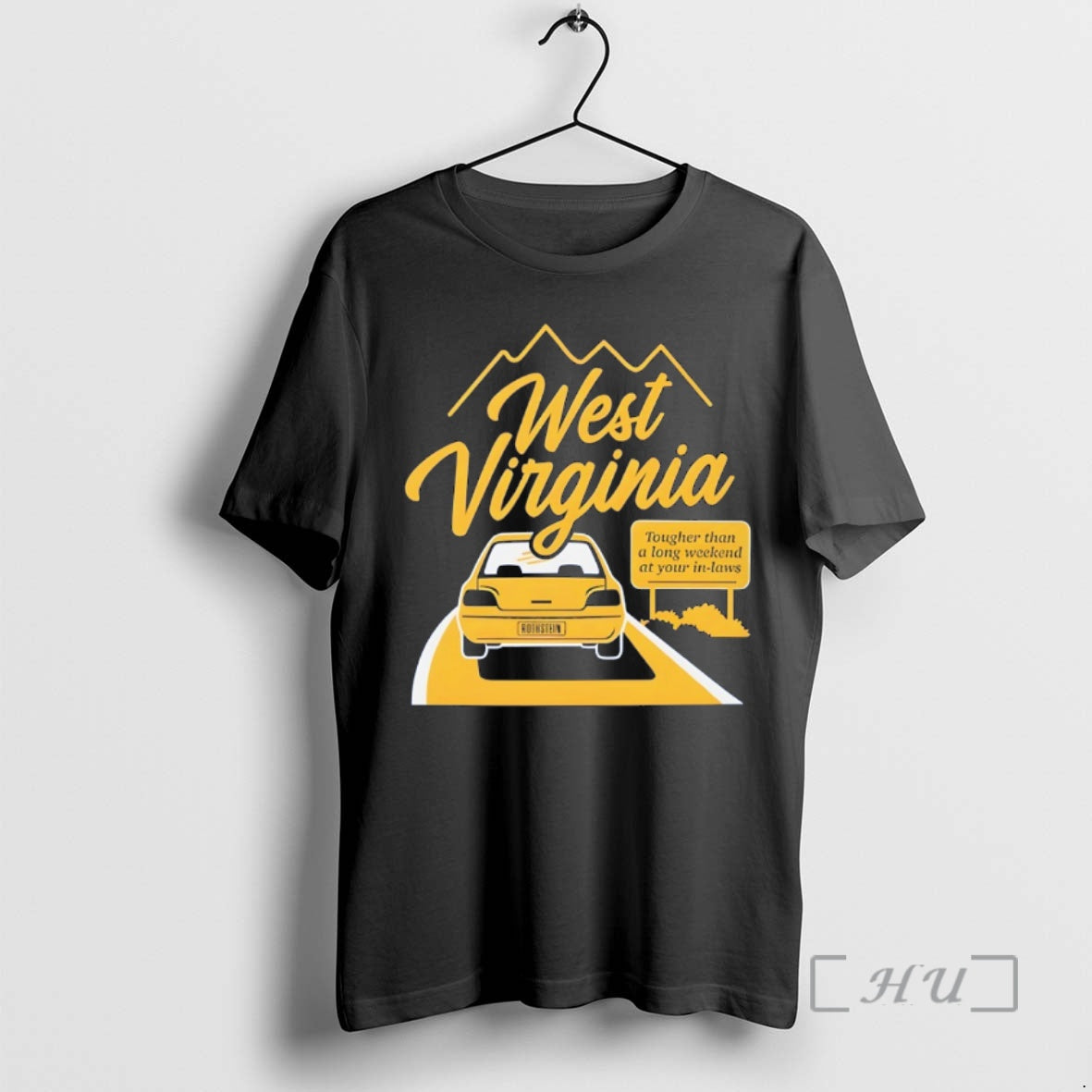 Officials West Virginia Tougher Than A Long Weekend At Your In Laws Rothstein Car Premium - T-Shirt, Sweatshirt, Hoodie