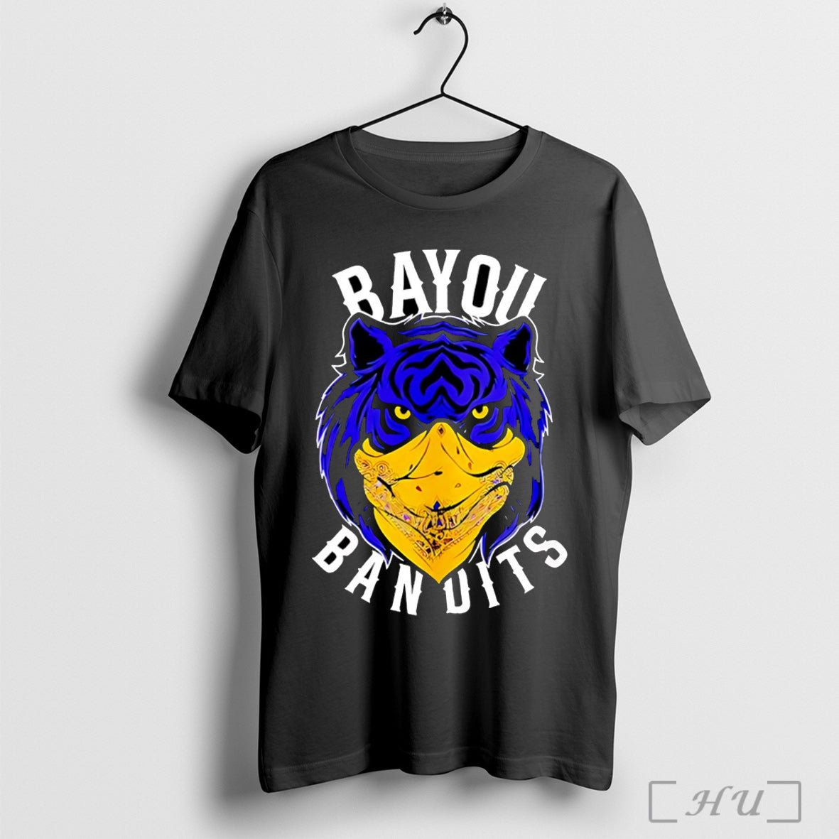 Officials Whit Weeks Wearing Bayou Bandits Logo T Shirt Unisex T-shirt, Sweatshirt, Hoodie, Long Sleeve Tee - T-Shirt, Sweatshirt, Hoodie