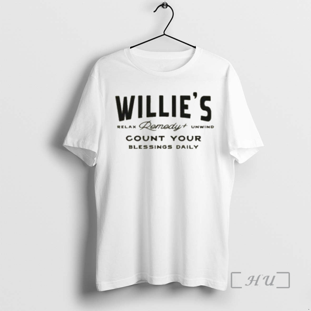Officials Willie Nelson Count Your Blessings Daily - T-Shirt, Sweatshirt, Hoodie