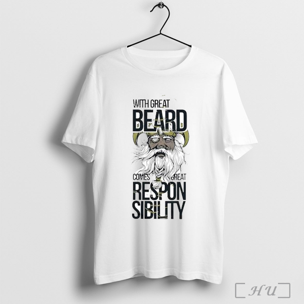 Officials With Great Beard Comes Great Responsibility Viking Norse God T Shirt Unisex T-shirt, Sweatshirt, Hoodie, Long Sleeve Tee - T-Shirt, Sweatshirt, Hoodie