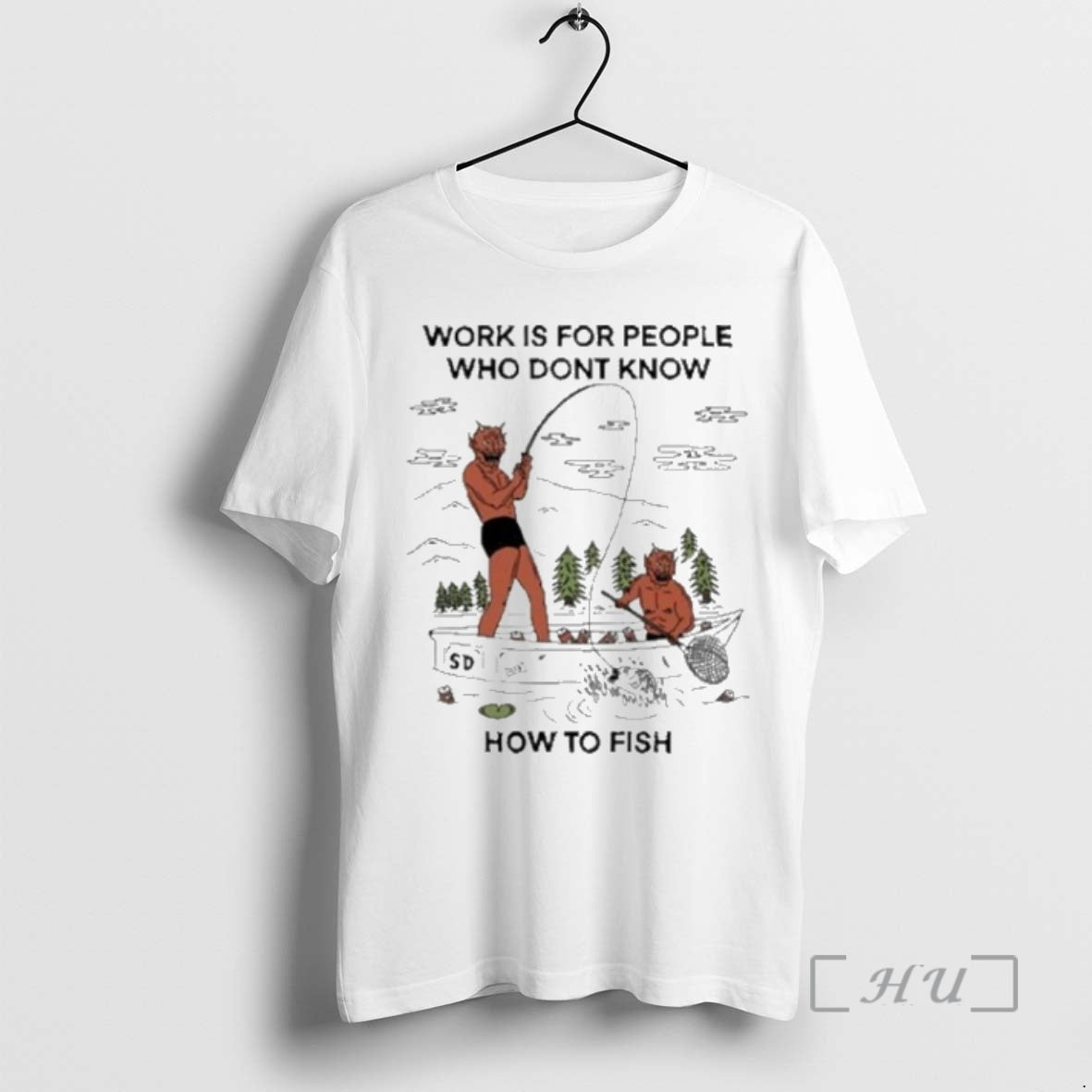 Officials Work For People Who Dont Fish Tour 2026 Unisex T-shirt, Sweatshirt, Hoodie, Long Sleeve Tee - T-Shirt, Sweatshirt, Hoodie