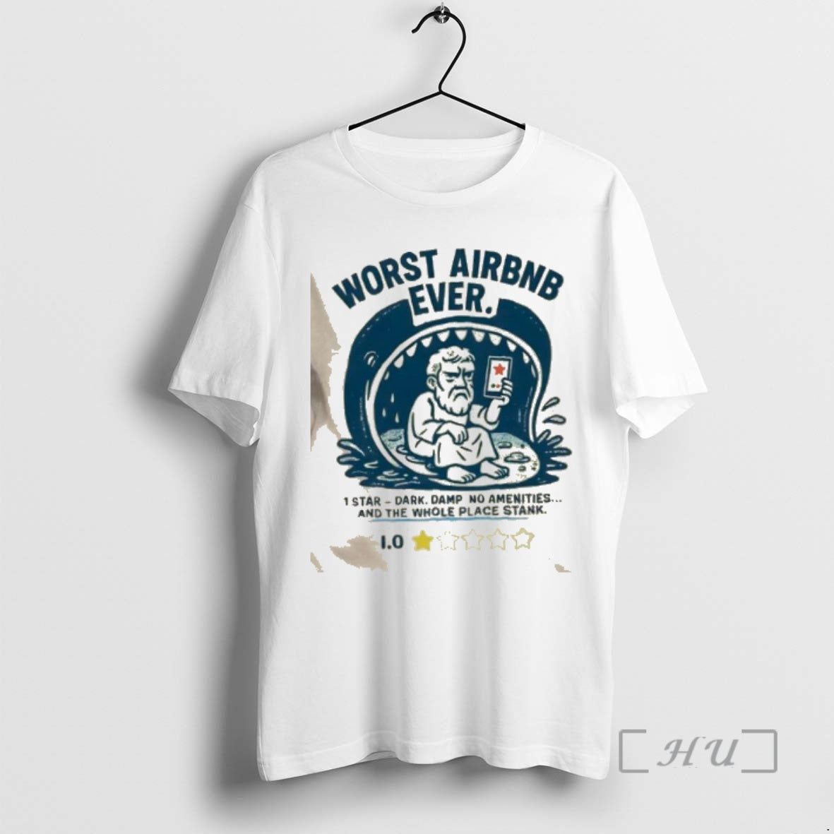 Officials Worst Airbnb Ever One Star - T-Shirt, Sweatshirt, Hoodie