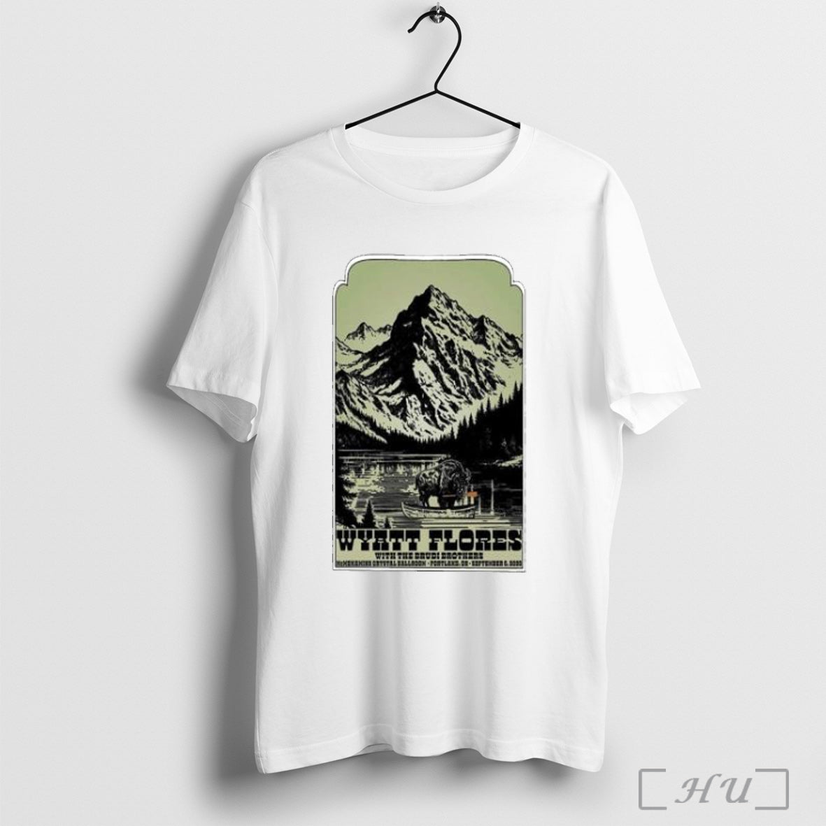 Officials Wyatt Flores Portland Or September 6 2025 Concert T Shirt Unisex T-shirt, Sweatshirt, Hoodie, Long Sleeve Tee - T-Shirt, Sweatshirt, Hoodie