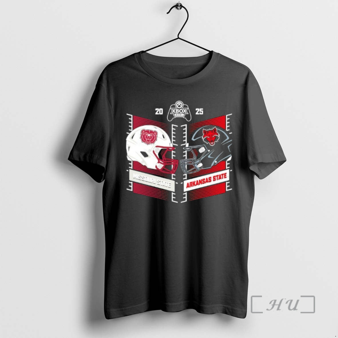 Officials Xbox Bowl 2025 Missouri State Vs Arkansas State Head To Head Premium T Shirts - T-Shirt, Sweatshirt, Hoodie