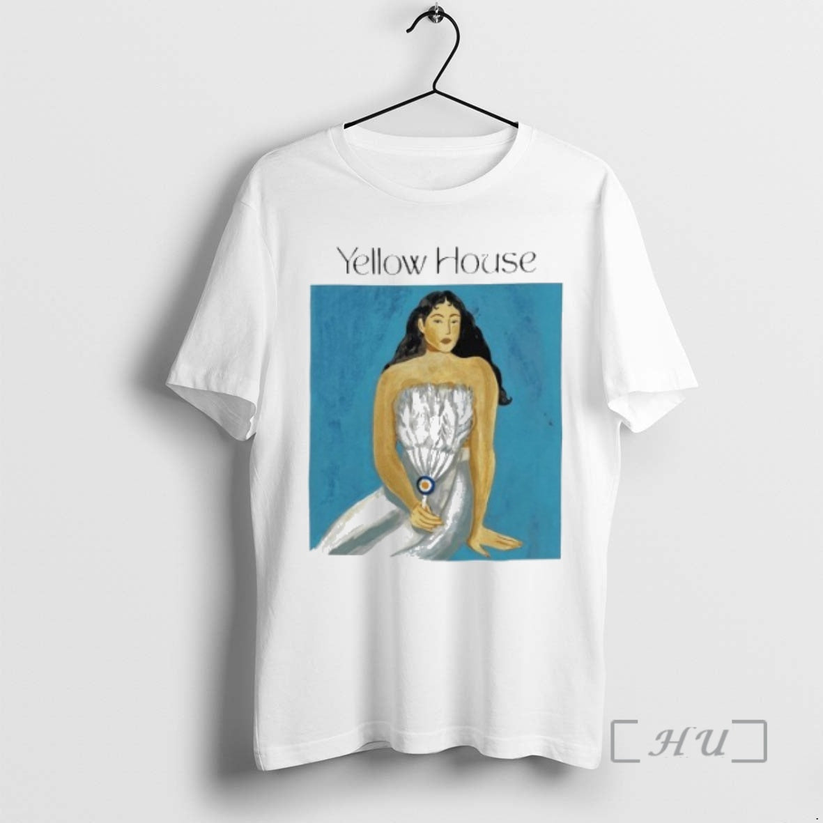 Officials Yellow House Tahitian Blue Woman - T-Shirt, Sweatshirt, Hoodie