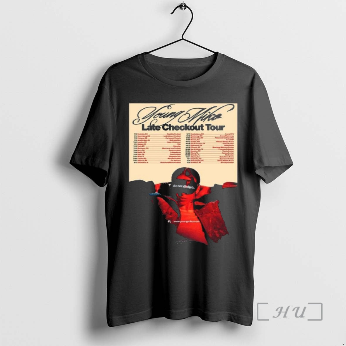 Officials Young Miko Late Checkout Tour 2026 North America Schedule Dates Premium T Shirts Sweater - T-Shirt, Sweatshirt, Hoodie
