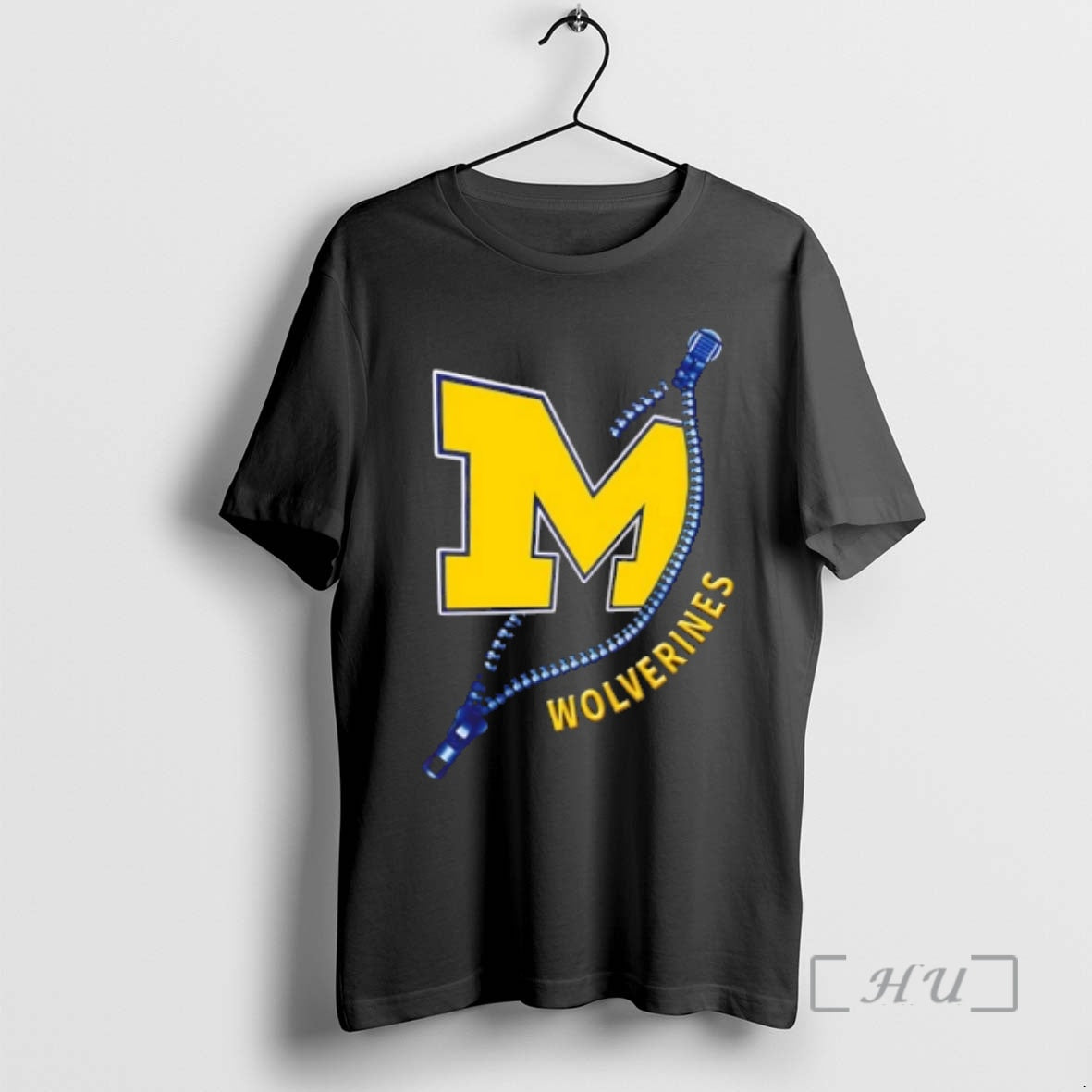 Officials Zipper X Michigan Wolverines Football Logo - T-Shirt, Sweatshirt, Hoodie