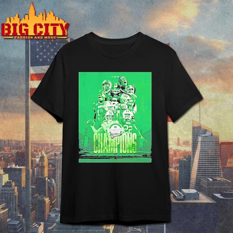Ohio Bobcats Scooters Coffee Frisco Bowl Champions 2025 Shirt Unisex T-shirt, Sweatshirt, Hoodie, Long Sleeve Tee - T-Shirt, Sweatshirt, Hoodie