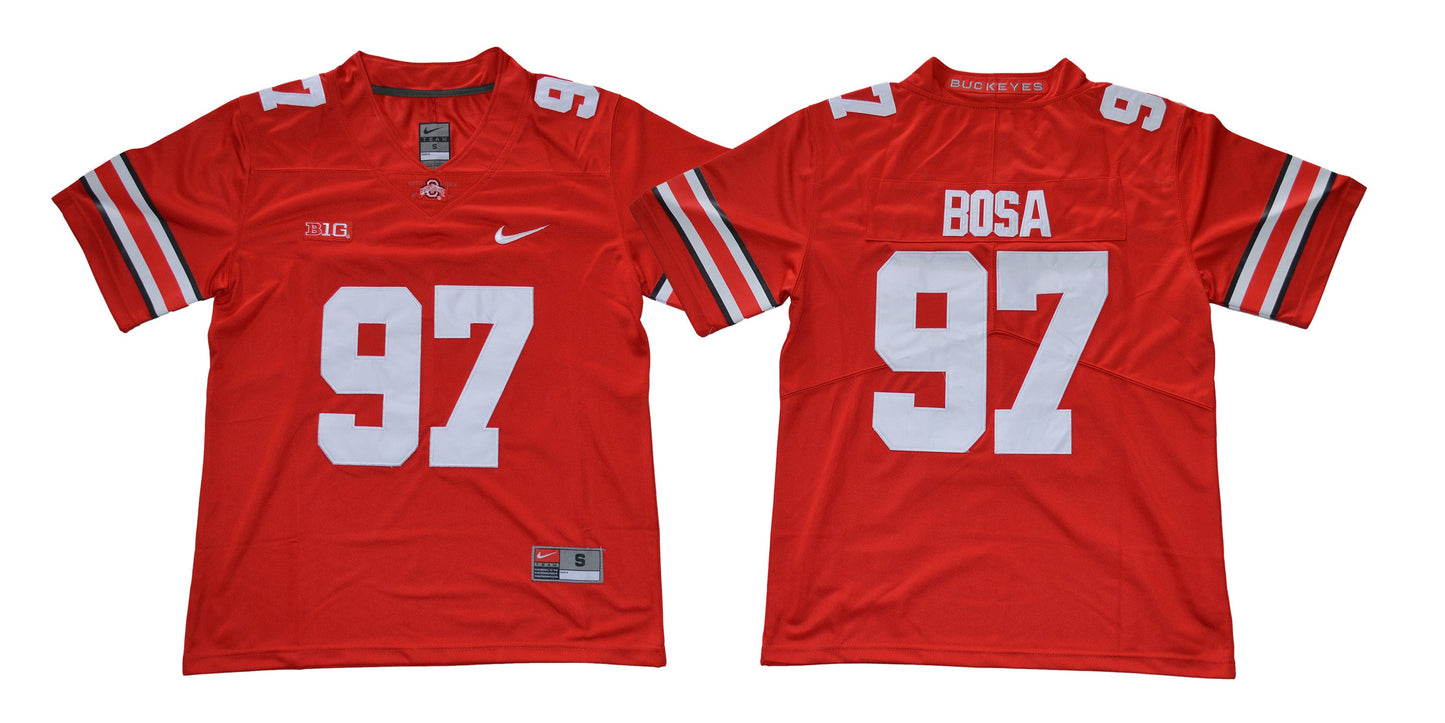 Ohio State 97 New Red College Football Jersey football jersey product view 1