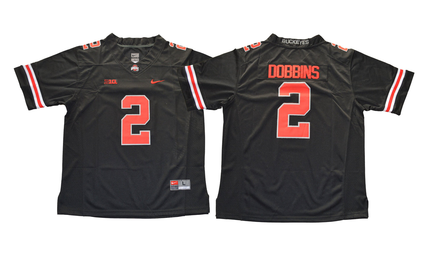 Ohio State Lights Out 2 College Football Jersey football jersey product view 1