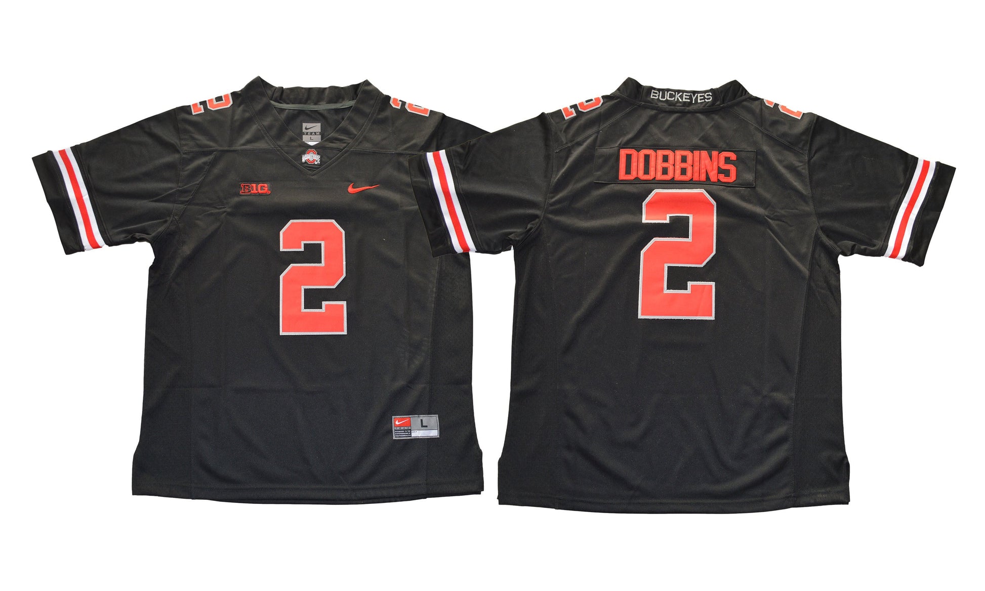 Ohio State Lights Out 2 College Football Jersey football jersey product view 1