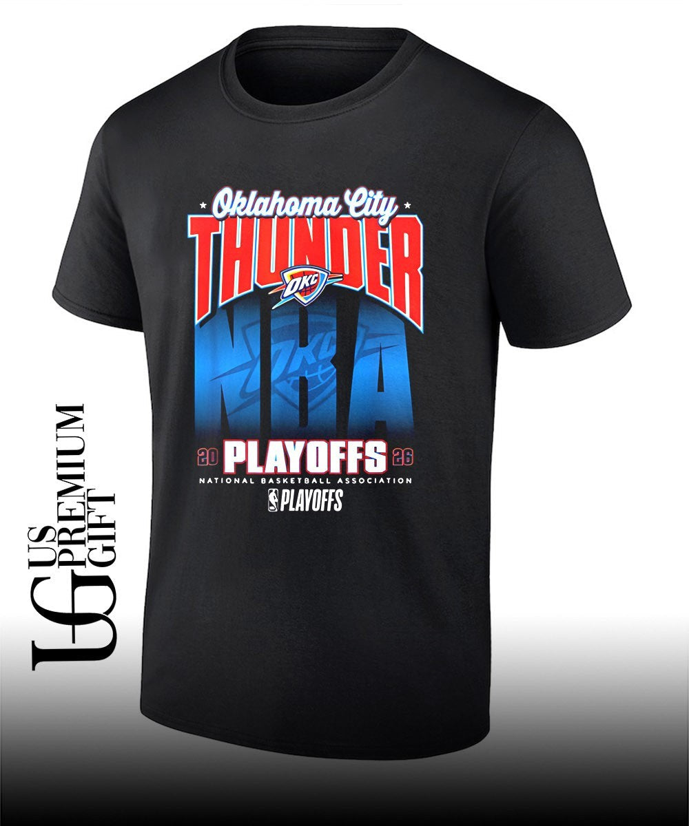 Oklahoma City Thunder NBA Playoffs 2026 shirt Unisex T-shirt, Sweatshirt, Hoodie, Long Sleeve Tee - T-Shirt, Sweatshirt, Hoodie