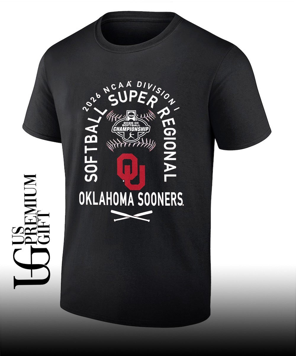Oklahoma Sooners NCAA Division I NCAA Softball Super Regional 2026 shirt Unisex T-shirt, Sweatshirt, Hoodie, Long Sleeve Tee - T-Shirt, Sweatshirt, Hoodie