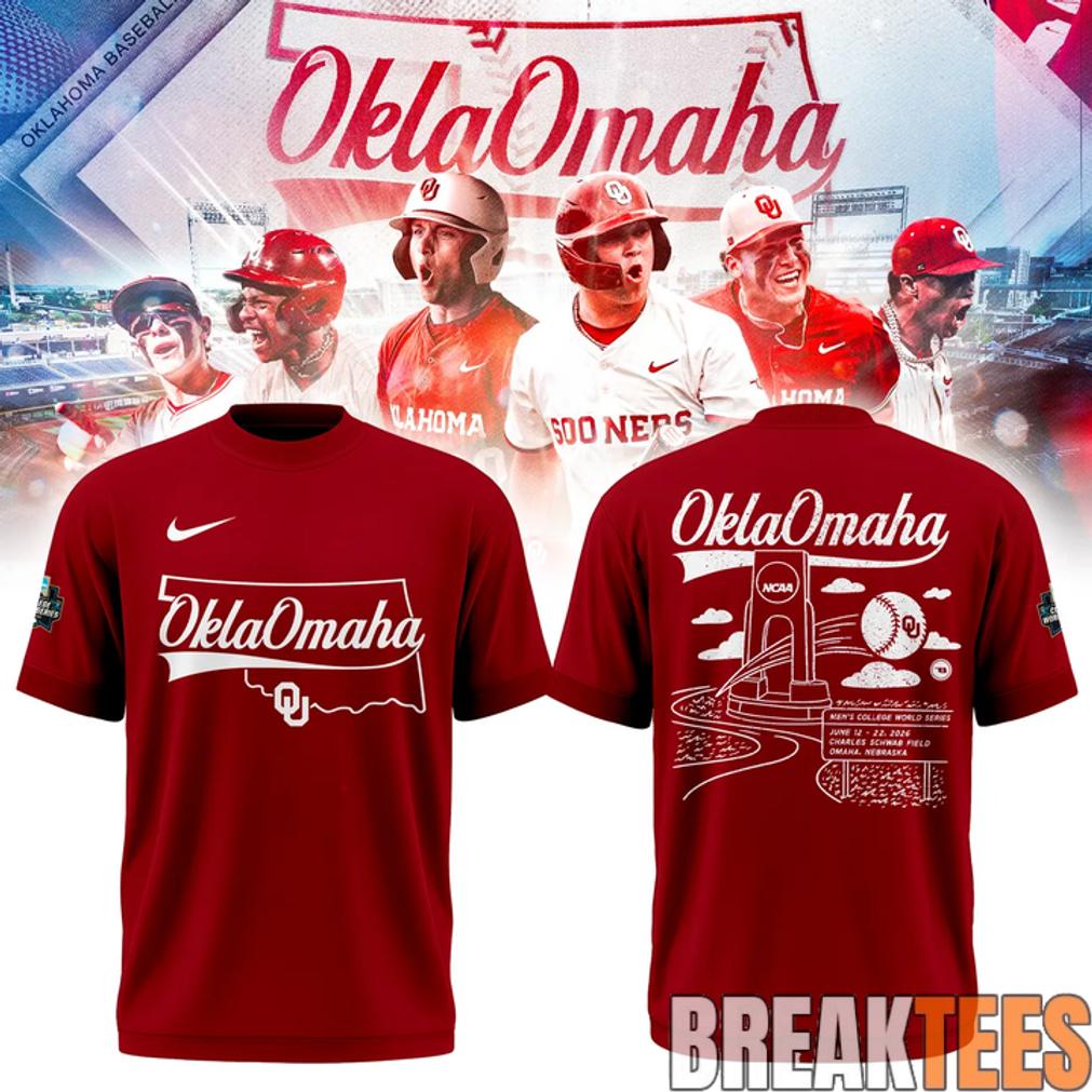 Oklahoma Sooners OklaOmaha Limited Edition 3D T-Shirt Unisex T-shirt, Sweatshirt, Hoodie, Long Sleeve Tee - T-Shirt, Sweatshirt, Hoodie