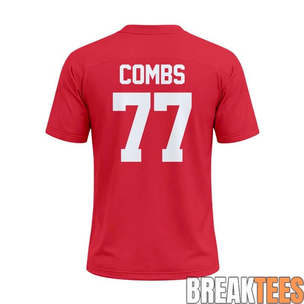 Oklahoma Sooners x Luke Combs 2026 Tour Limited Edition Football Jersey football jersey product view 3