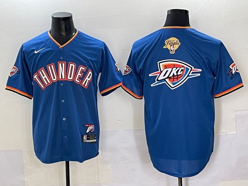 Oklahoma City Thunder nba Collaboration Style 2 Basketball Jersey basketball jersey product view 1