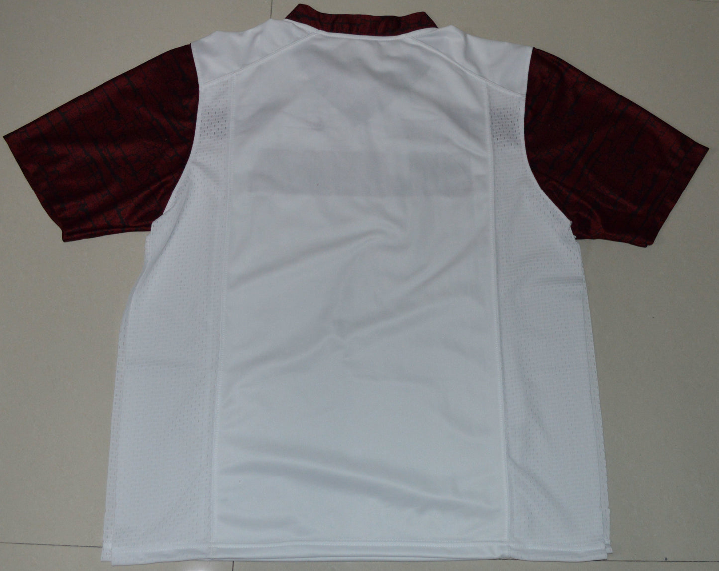 Oklahoma Print Edition Blank White Back College Football Jersey football jersey product view 1