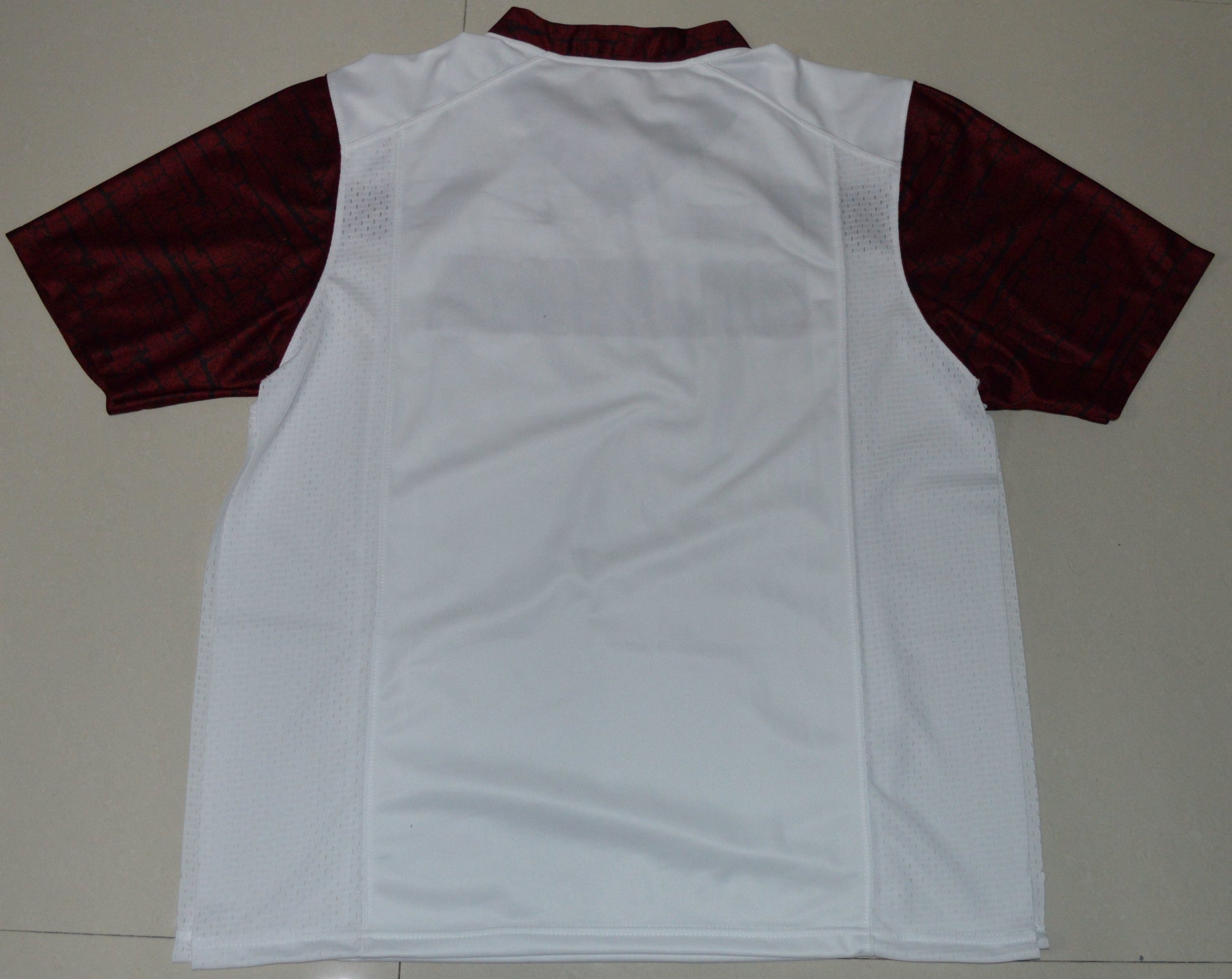 Oklahoma Print Edition Blank White Back College Football Jersey football jersey product view 1