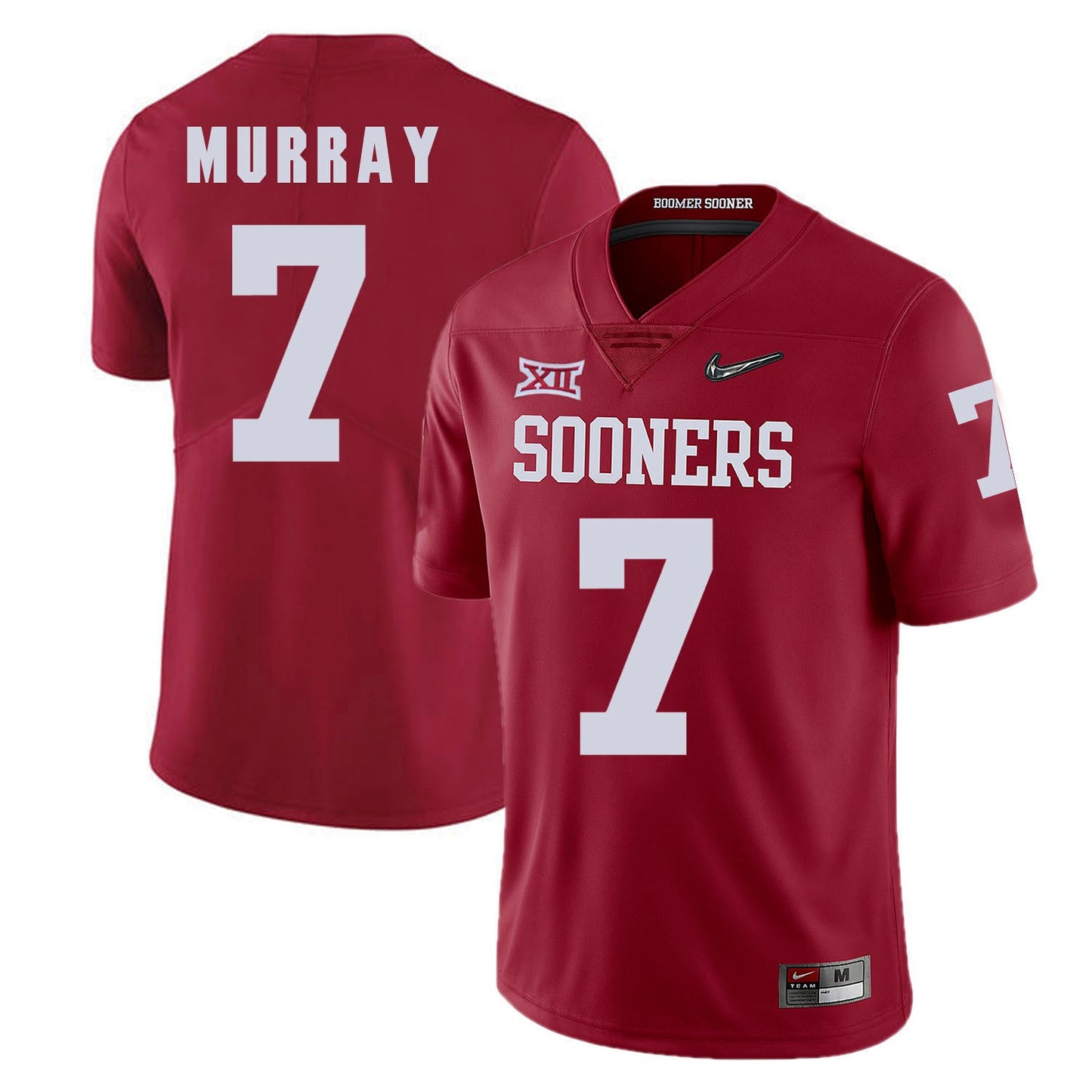 Oklahoma Sooners DeMarco Murray 7 Diamond Edition College Football Jersey football jersey product view 1