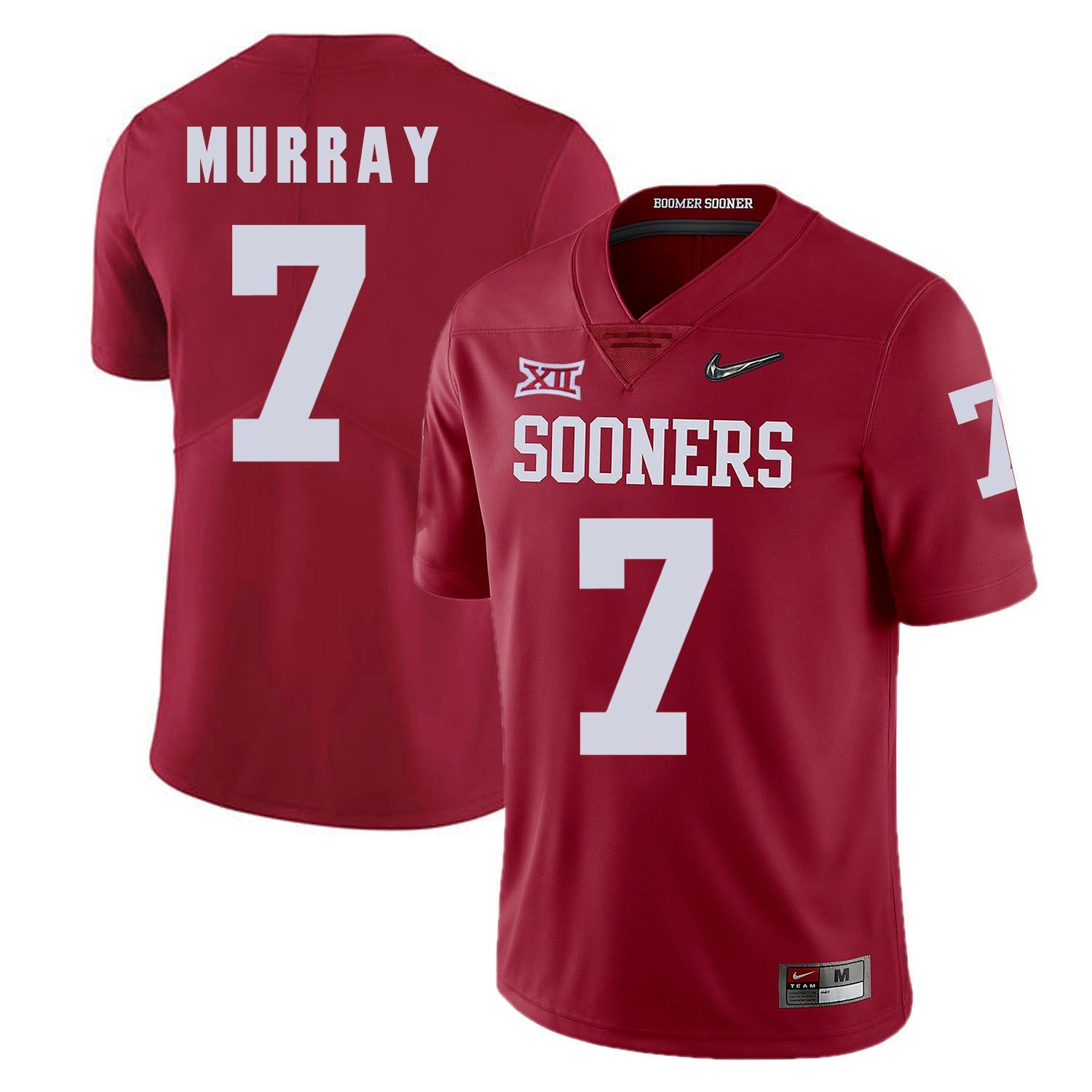 Oklahoma Sooners DeMarco Murray 7 Diamond Edition College Football Jersey football jersey product view 1