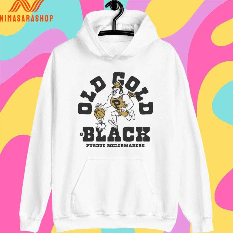Old Gold And Black Purdue Boilermakers Men's - Adult & Kids T-Shirts, Sweatshirts & Hoodies apparel design preview 2