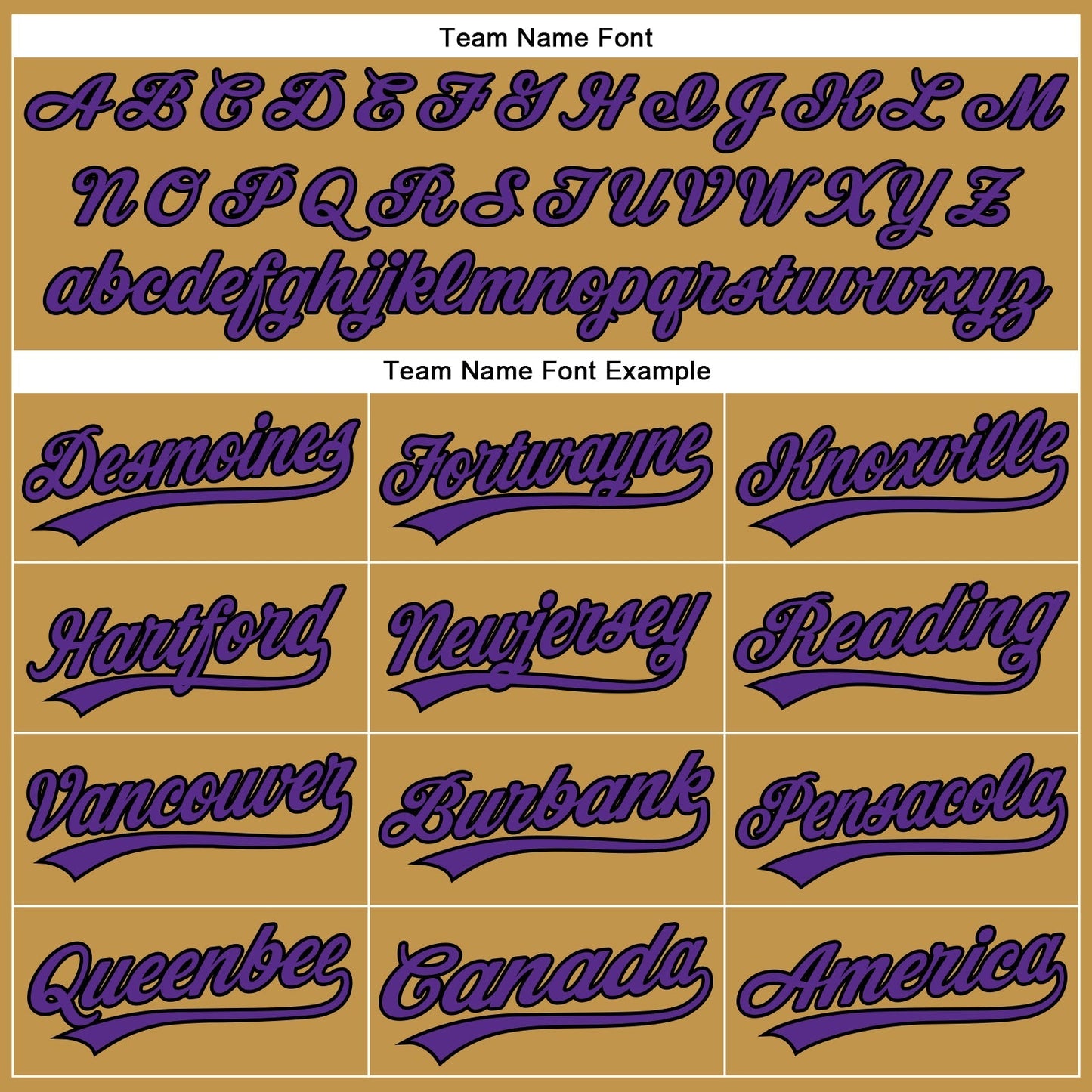 Custom Old Gold Purple-Black Authentic Baseball Jersey baseball jersey product view 4