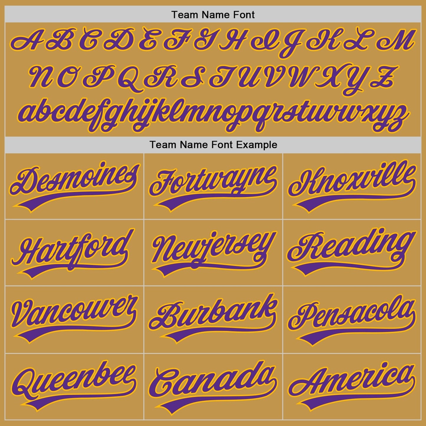 Custom Old Gold Purple-Gold Authentic Baseball Jersey baseball jersey product view 4