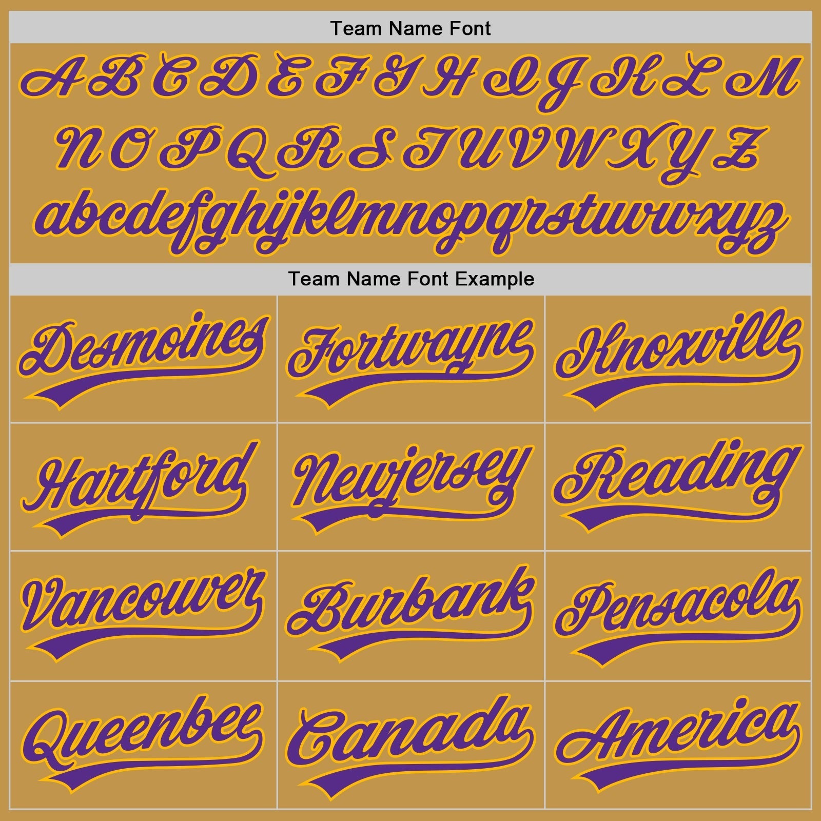 Custom Old Gold Purple-Gold Authentic Baseball Jersey baseball jersey product view 4