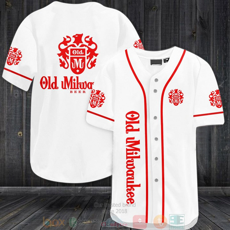 Old Milwaukee Beer Baseball shirt baseball jersey product view 1