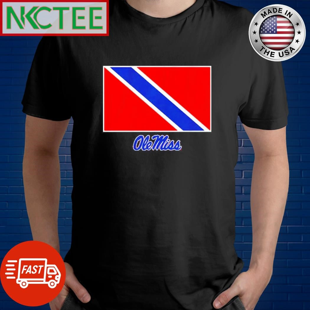 Ole Miss Football Trinidad and Tobago flag shirt Unisex T-shirt, Sweatshirt, Hoodie, Long Sleeve Tee - T-Shirt, Sweatshirt, Hoodie