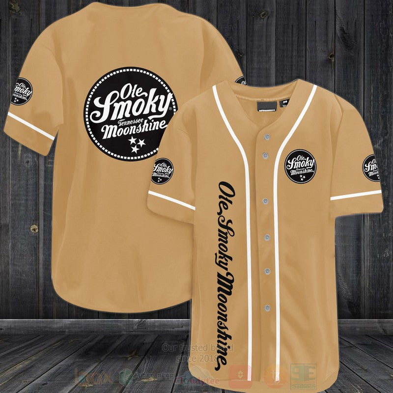 FASHION Ole Smoky Distillery Baseball Jerseys Botton Shirt baseball jersey product view 1