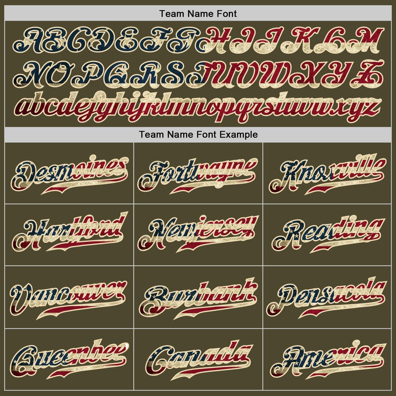 Custom Olive Vintage USA Flag-City Cream Authentic Salute To Service Baseball Jersey baseball jersey product view 4
