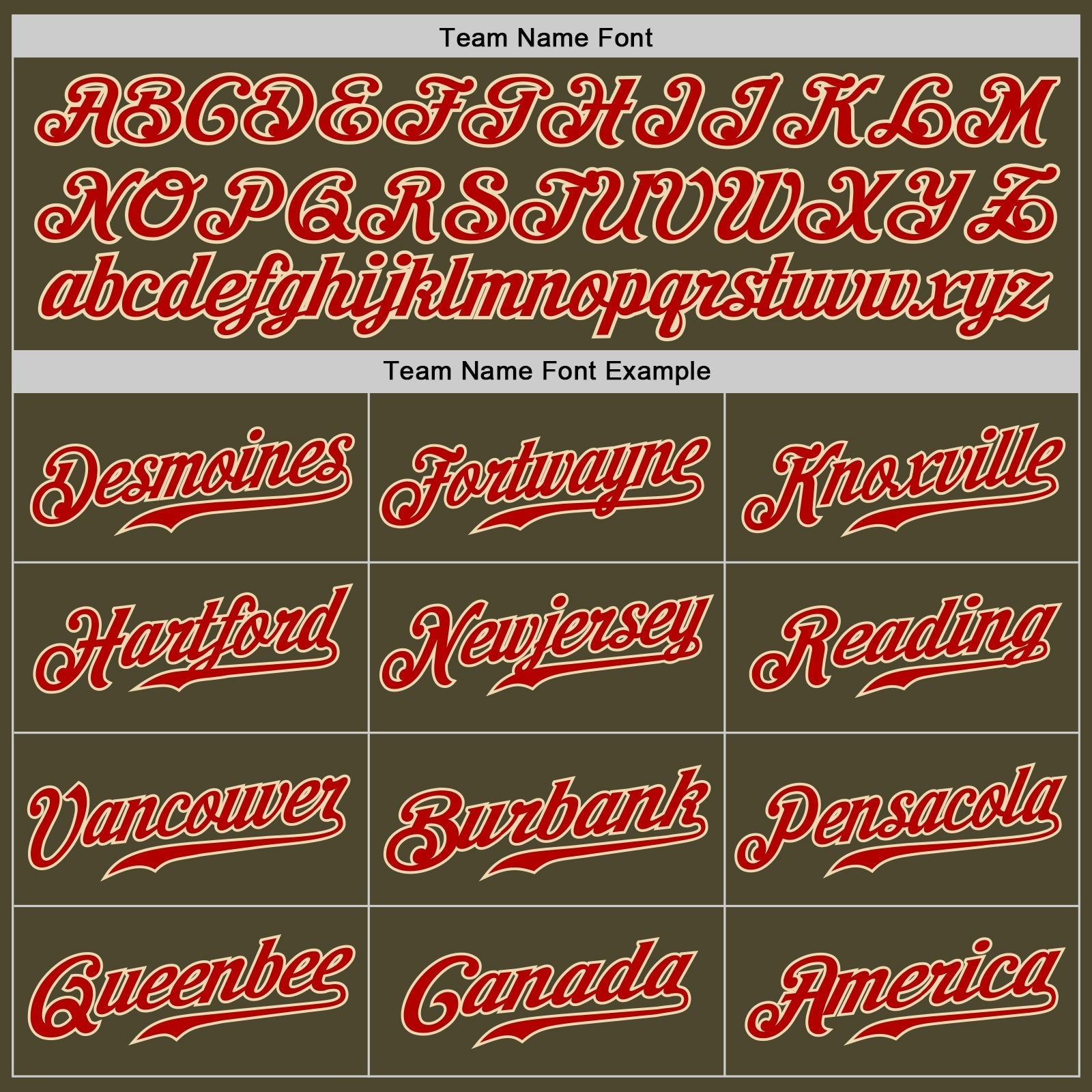 Custom Olive Red-Cream Authentic Salute To Service Baseball Jersey baseball jersey product view 4