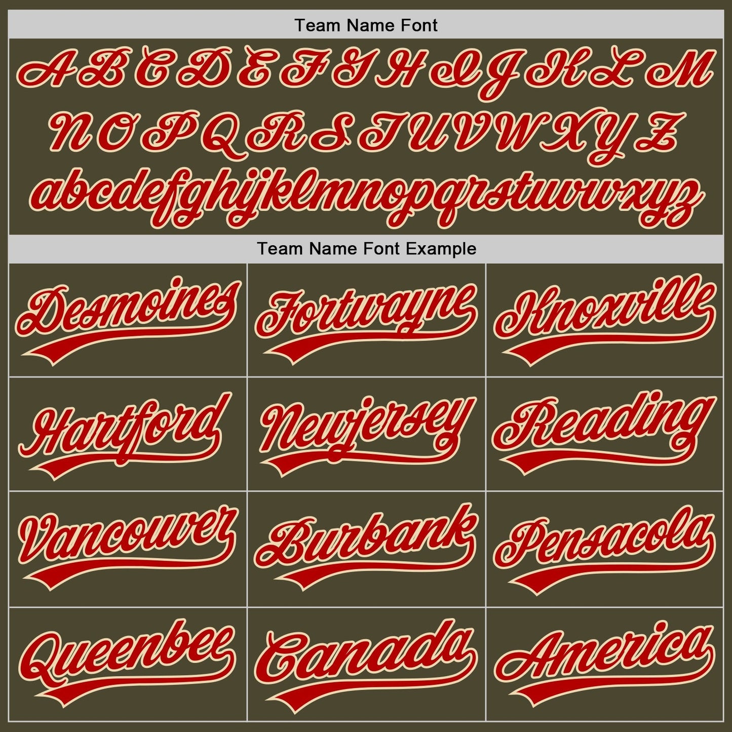 Custom Olive Red-Cream Authentic Throwback Salute To Service Baseball Jersey baseball jersey product view 4