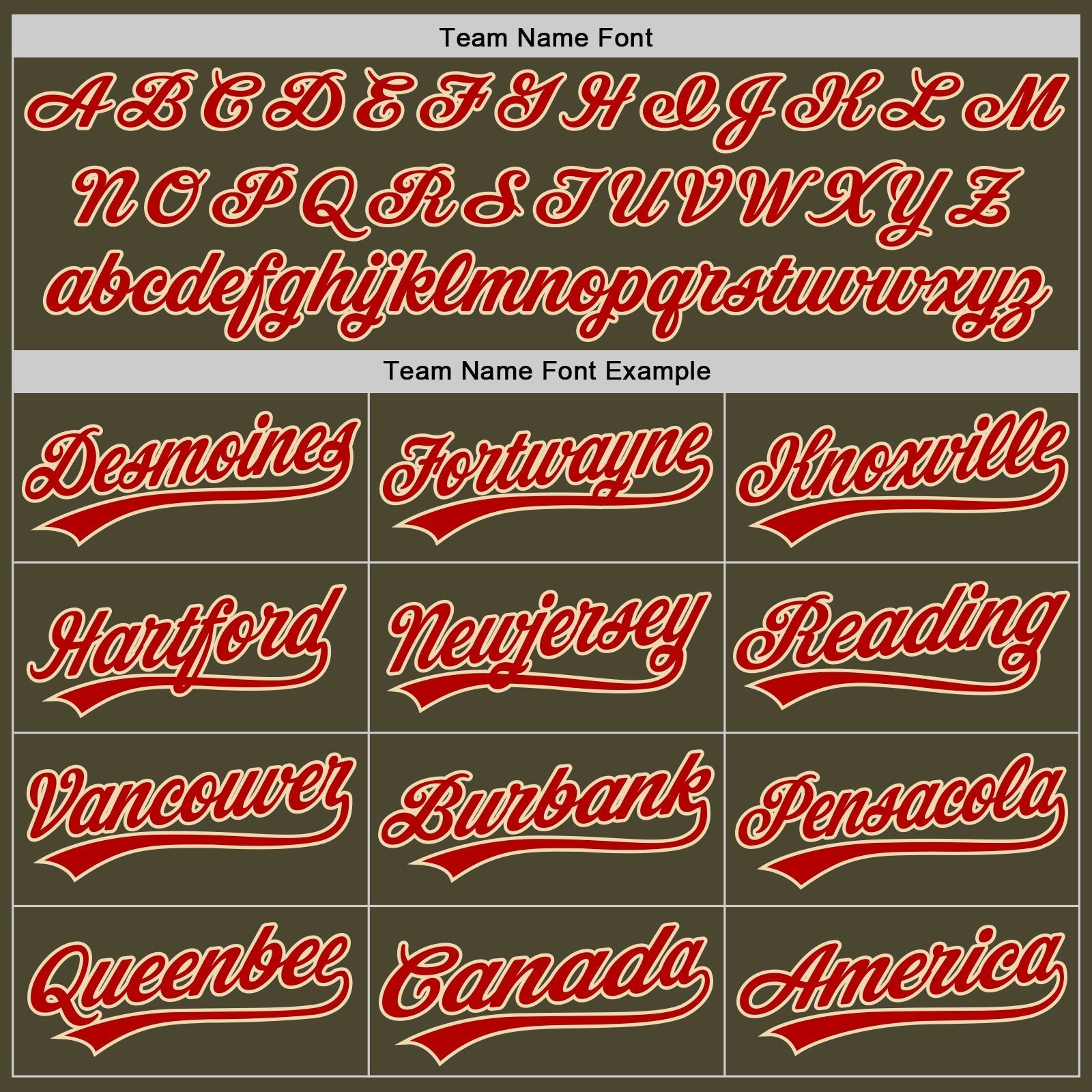 Custom Olive Red-Cream Authentic Throwback Salute To Service Baseball Jersey baseball jersey product view 4