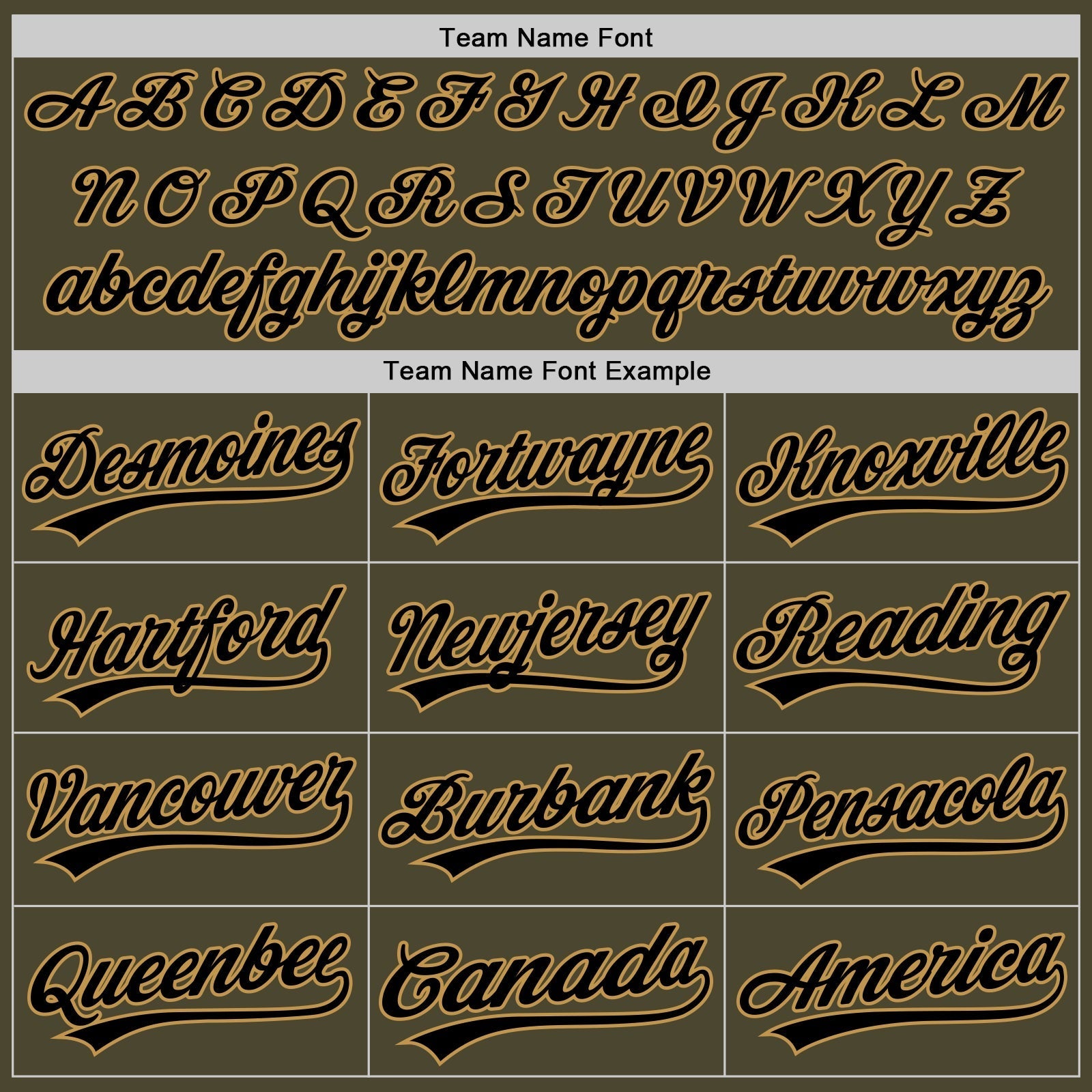 Custom Olive Black-Old Gold Authentic Throwback Salute To Service Baseball Jersey baseball jersey product view 4