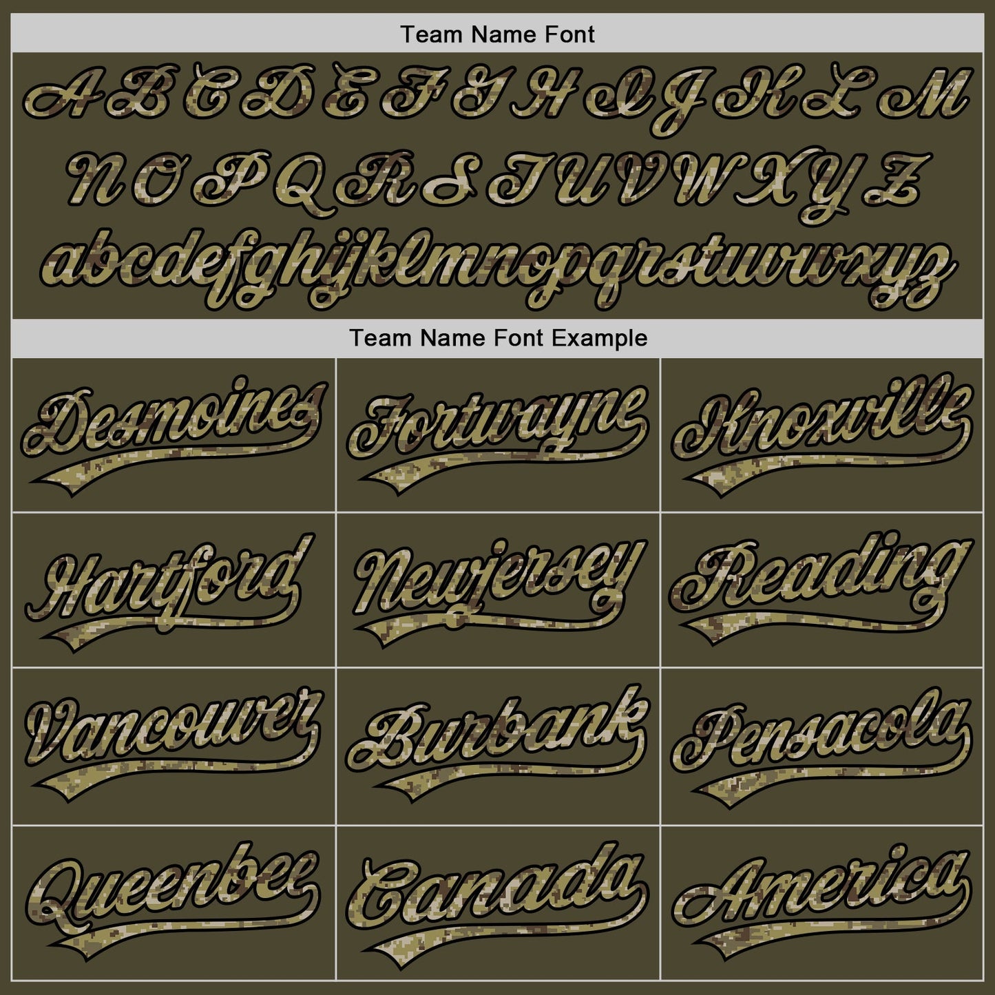 Custom Olive Camo Black-Old Gold Authentic Throwback Salute To Service Baseball Jersey baseball jersey product view 4