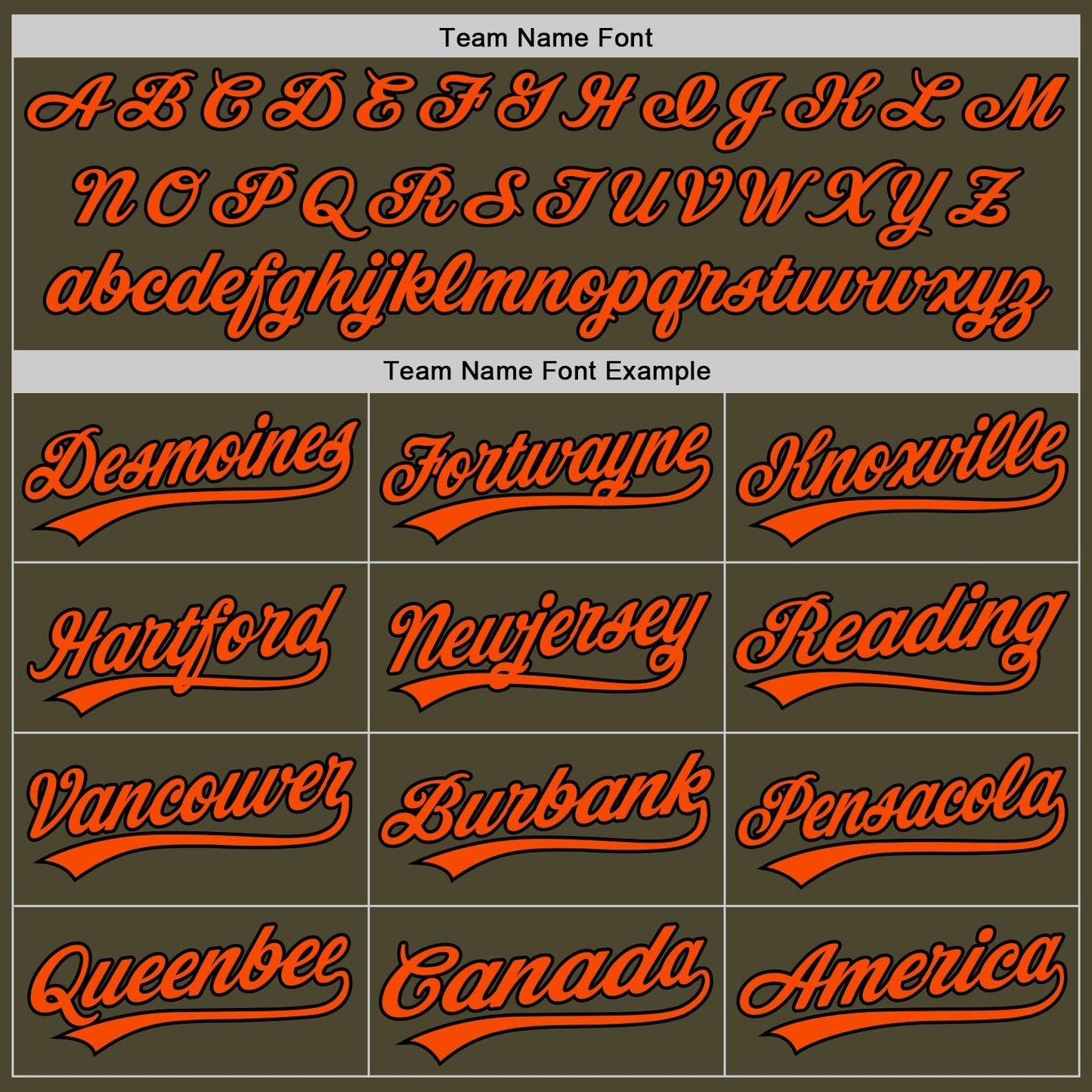 Custom Olive Orange-Black Authentic Throwback Salute To Service Baseball Jersey baseball jersey product view 4