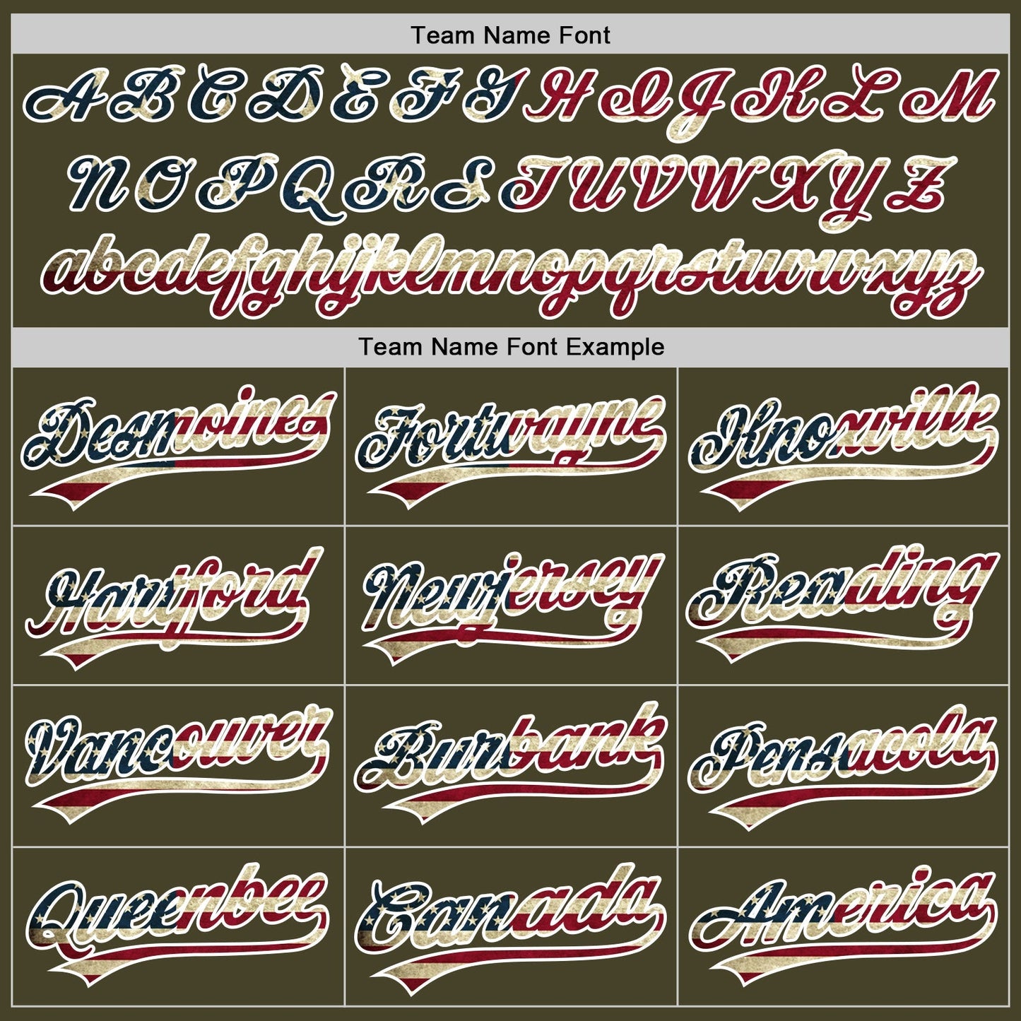 Custom Olive Vintage USA Flag-White Authentic Baseball Jersey baseball jersey product view 4