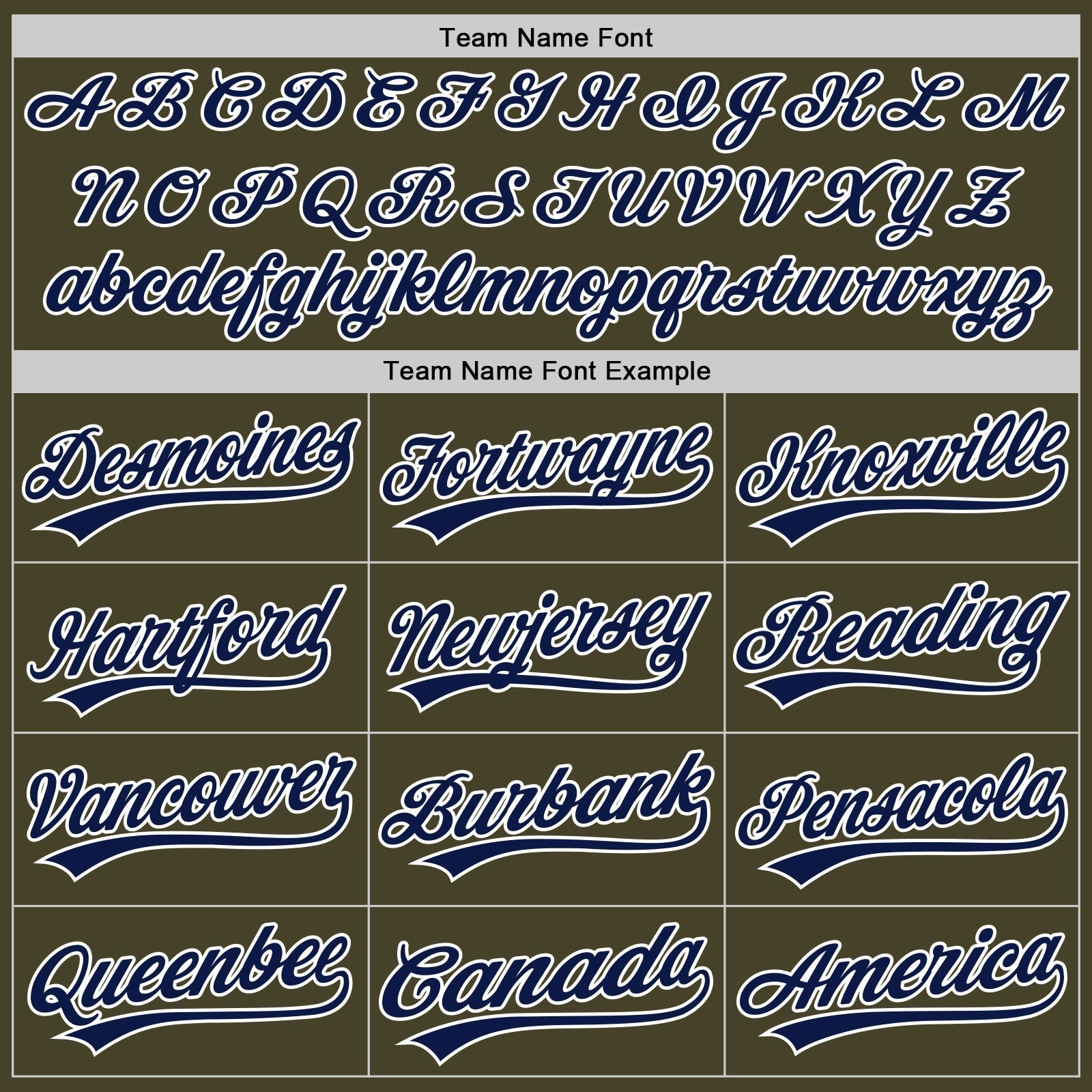 Custom Olive Navy-White Authentic Baseball Jersey baseball jersey product view 4