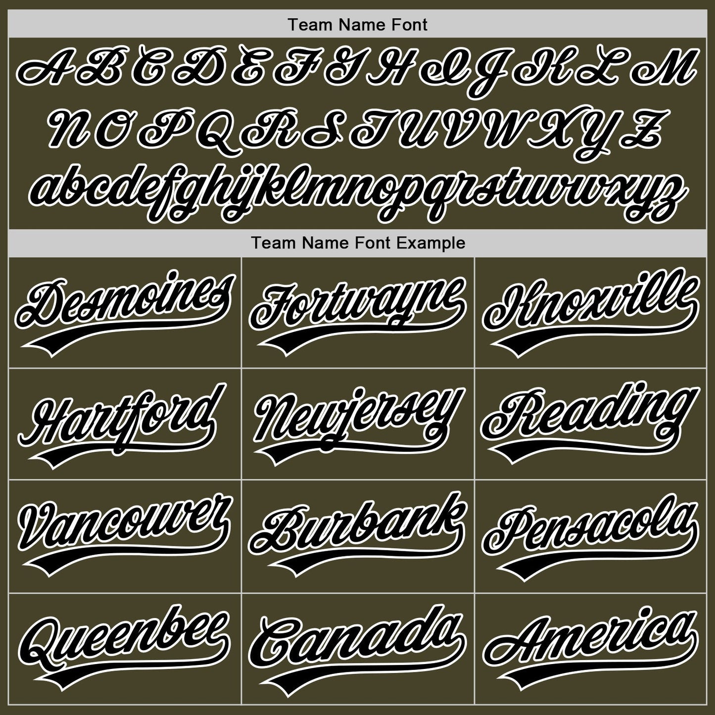 Custom Olive Black-White Authentic Baseball Jersey baseball jersey product view 4
