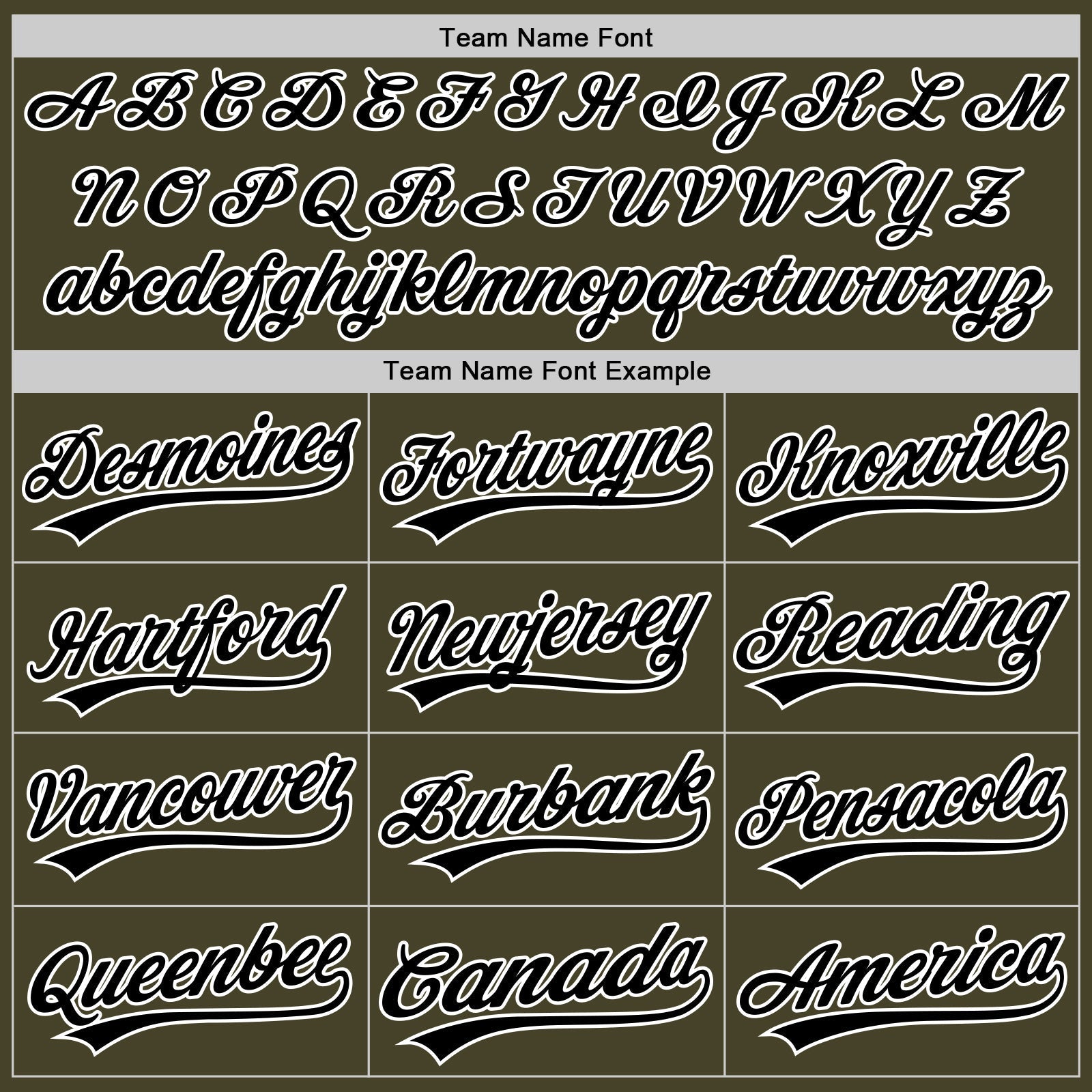 Custom Olive Black-White Authentic Baseball Jersey baseball jersey product view 4