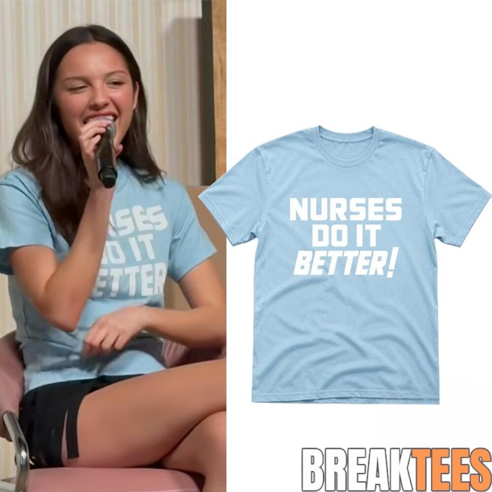 Olivia Rodrigo Nurses Do It Better The Cure Gallery Shirt Unisex T-shirt, Sweatshirt, Hoodie, Long Sleeve Tee - T-Shirt, Sweatshirt, Hoodie