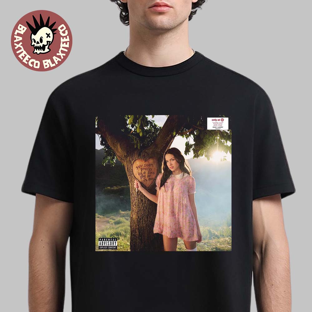 Olivia Rodrigo You Seem Pretty Sad For A Girl So In Love Album Cover Target Exclusive T-Shirt - T-Shirt, Sweatshirt, Hoodie