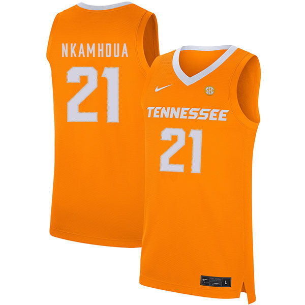Olivier Nkamhoua 21 Orange College Football Jersey football jersey product view 1